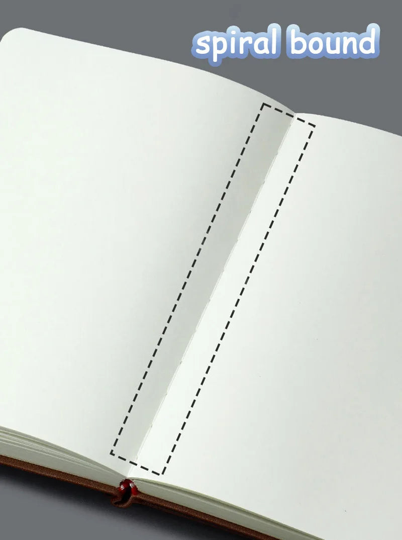 Notebooks A6 360P Lined/Blank Page Diary Planner Journal Notepad Stationery For Office School Supplies Bullet Sketch Agenda 2025