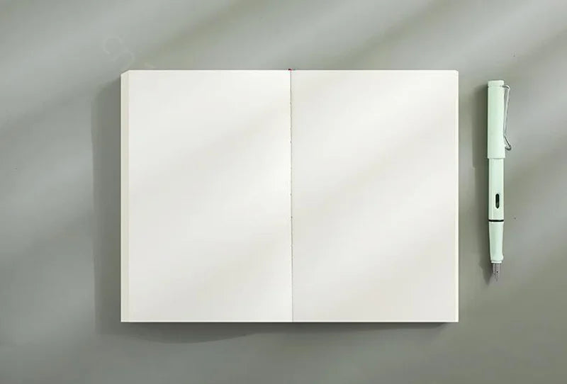 Super Thick Notebook (760pages) A5 Creativity Stationery Blank Notepads Pu cover School Office Supplies (Sketching and Graffiti)