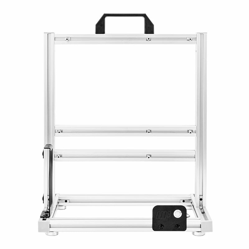 METALFISH BlockCase Aluminum Open Frame Case Support ATX/M-ATX Mainboard GPU Mount Horizontally 240 Water Cooler Gaming Cabinet