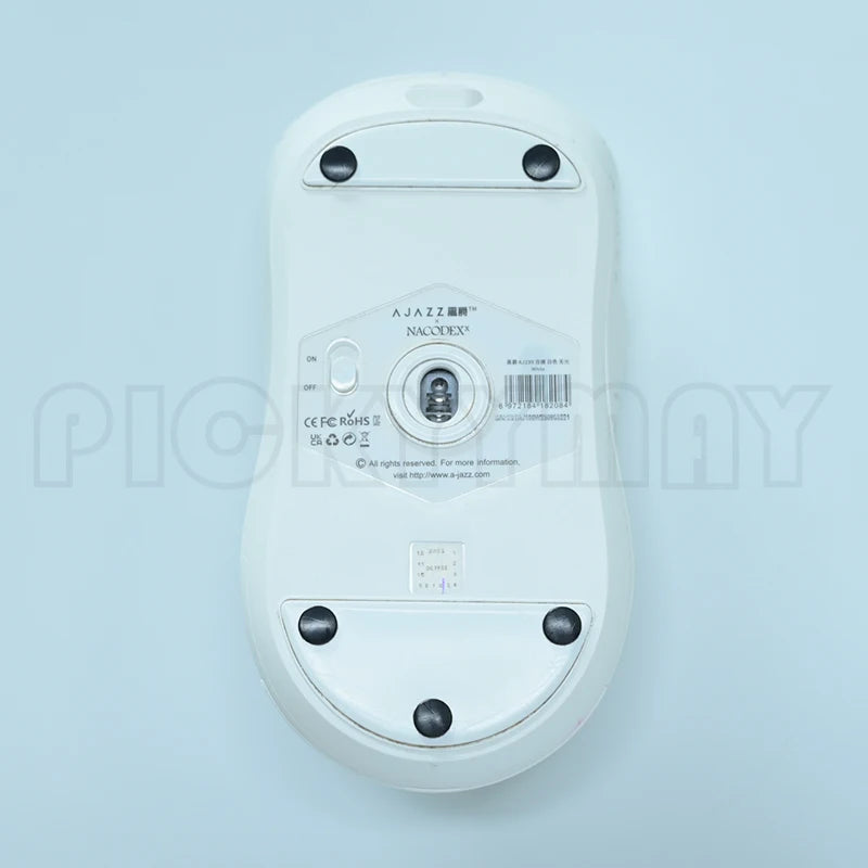 PK GAME ICE Version Universal Mouse Skates Mouse Feet DIY Universal Dot Black And White 40pcs