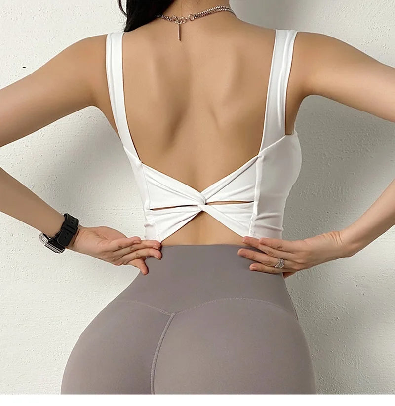 Cloud Hide Black Sports Bra Women Fitness HOT Girl Underwear Push Up Yoga Crop Top Bras Solid Athletic Vest Gym Shirt Sportswear