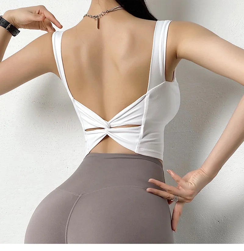 Cloud Hide Black Sports Bra Women Fitness HOT Girl Underwear Push Up Yoga Crop Top Bras Solid Athletic Vest Gym Shirt Sportswear