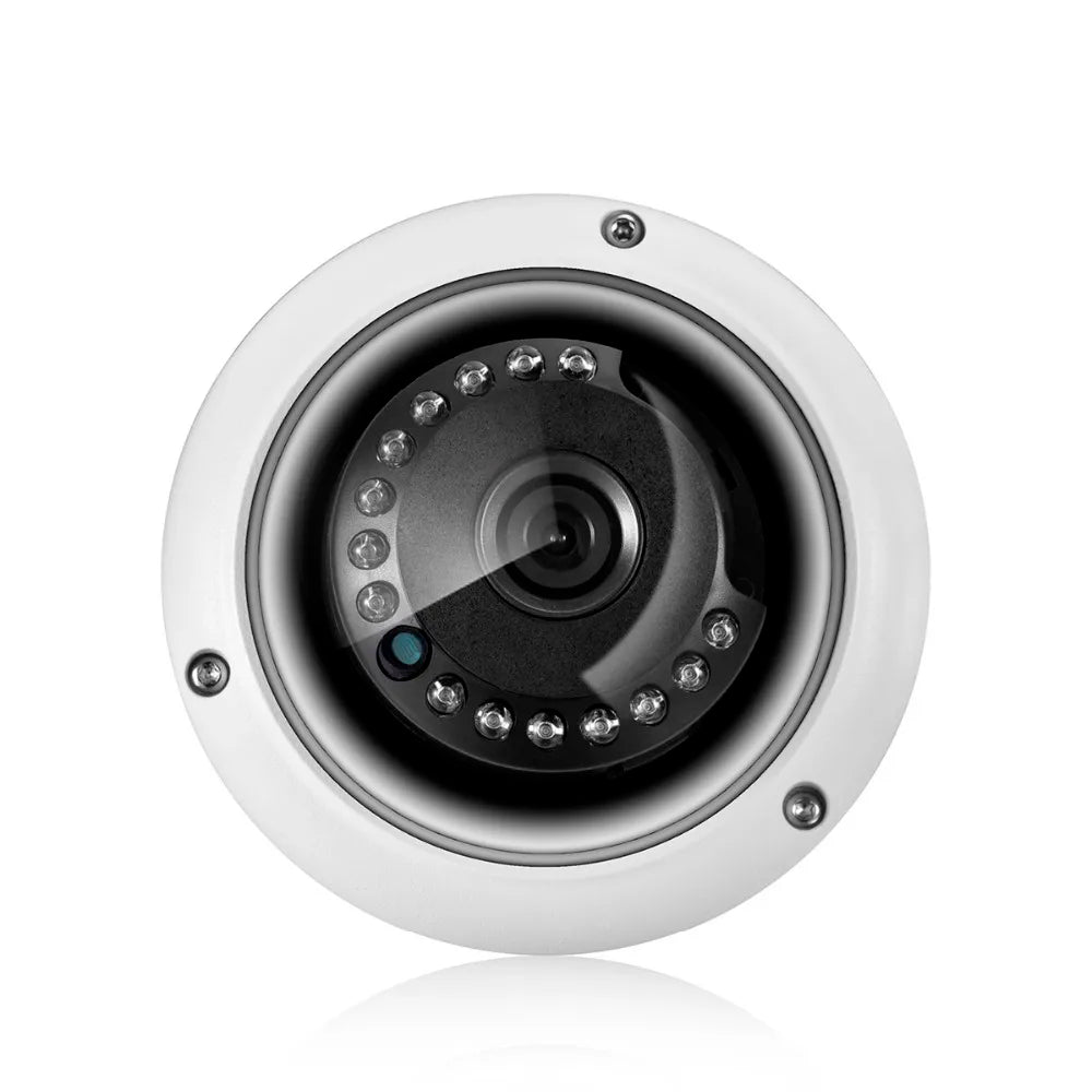 XMEYE IMX415 IMX335 IMX307 4K 8MP 6MP 3MP 2.8mm Wide Angle POE Vandalproof Audio IP Camera Face Detection Dome 15IR CCTV Camera