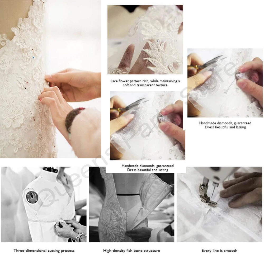 Customized Mermaid Sexy Black Evening Dresses Jewel Neck Lace Appliques Crystal Beaded Party Dress Long Sleeves Prom Gowns