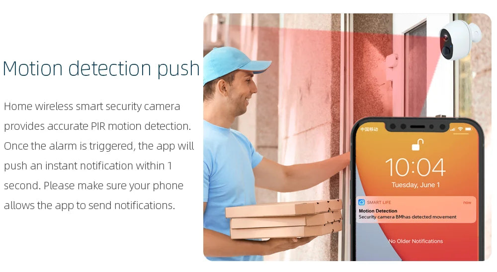 Tuya Smart 9000mAh Rechargeable Battery 3.5W Solar IP65 Outdoor Wireless WIFI 3MP Surveillance Siren CCTV Camera Alexa Google