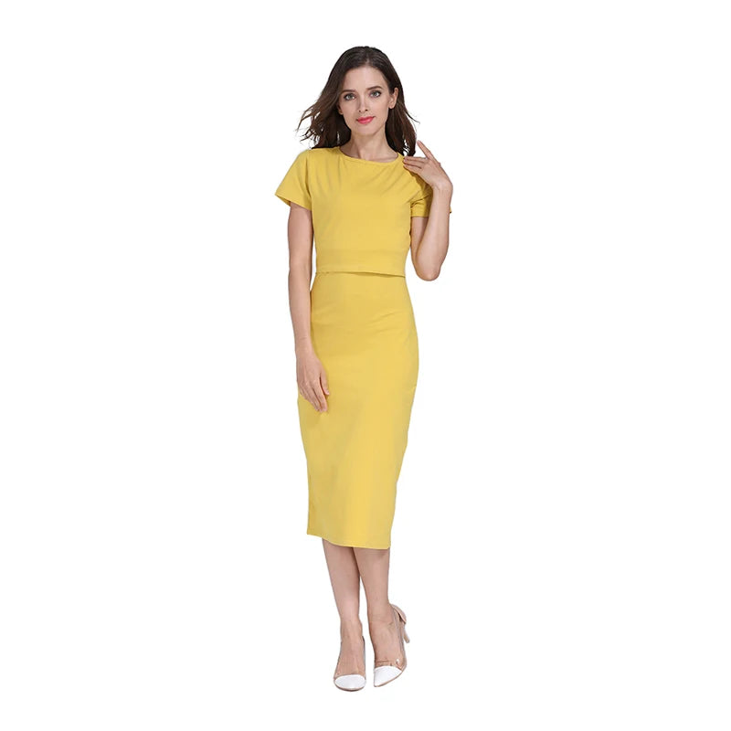 New Striped Maternity Clothes Maternity Dresses Pregnancy Clothes For Pregnant Women Nursing Breastfeeding Dresses Free Shipping