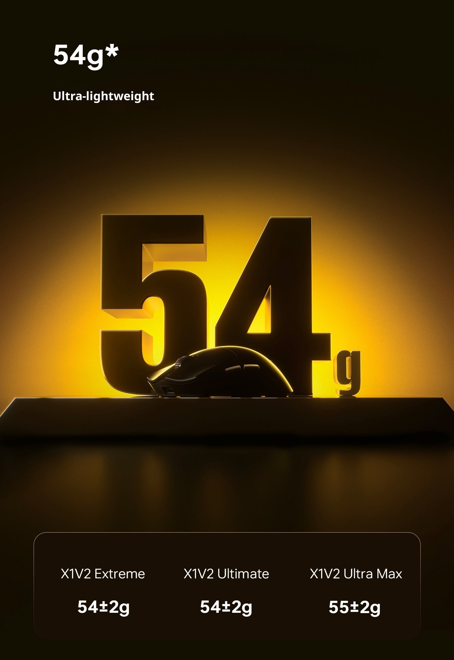 ATK x1v2 Wireless Dual 8K Dual Mode Mouse PAW3395/3950 Ultra  Gaming Mouse ULTRA MAX Ergonomics Accessory Long Batter Life Gamer