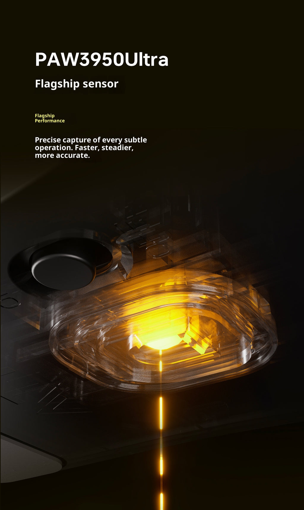 ATK x1v2 Wireless Dual 8K Dual Mode Mouse PAW3395/3950 Ultra  Gaming Mouse ULTRA MAX Ergonomics Accessory Long Batter Life Gamer