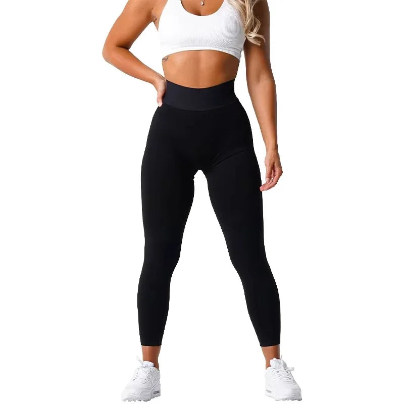 New Sport Seamless Leggings Spandex Tights Woman Fitness Elastic Breathable Hip-lifting Leisure Sports Running leggings