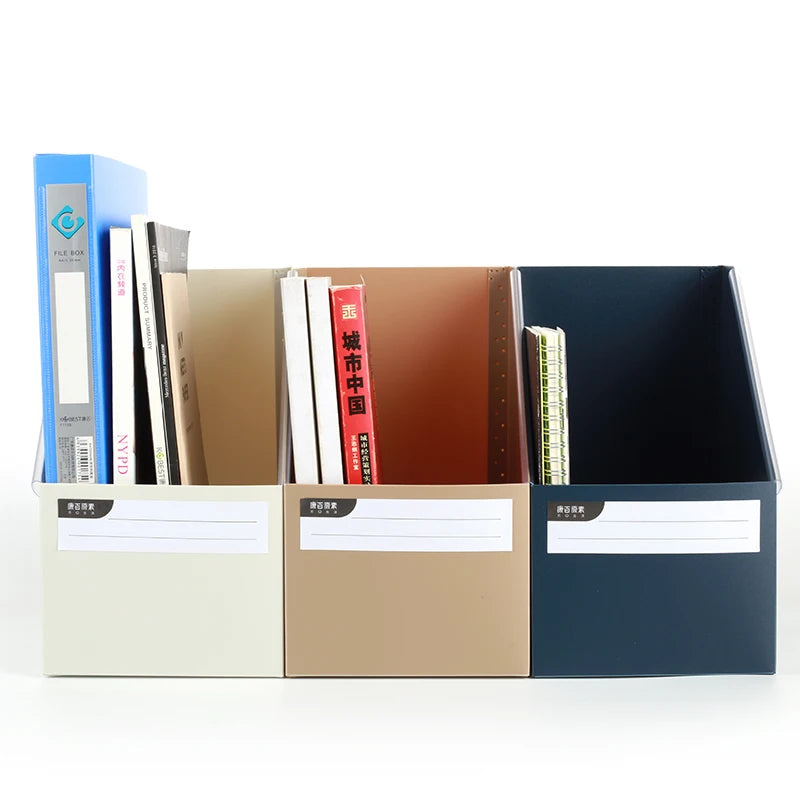 A4 Size Student Foldable Desktop Book Sorting Storage Box Office Stationery for Various Functions