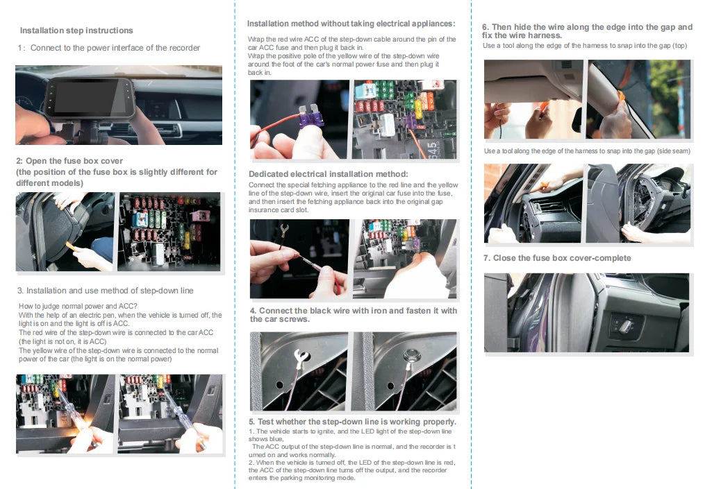 dashcam for car Black box Driving Video Recorders 4K WiFi Mini Front Camera Dash Cam 24H Parking Monitor Car Recording camera