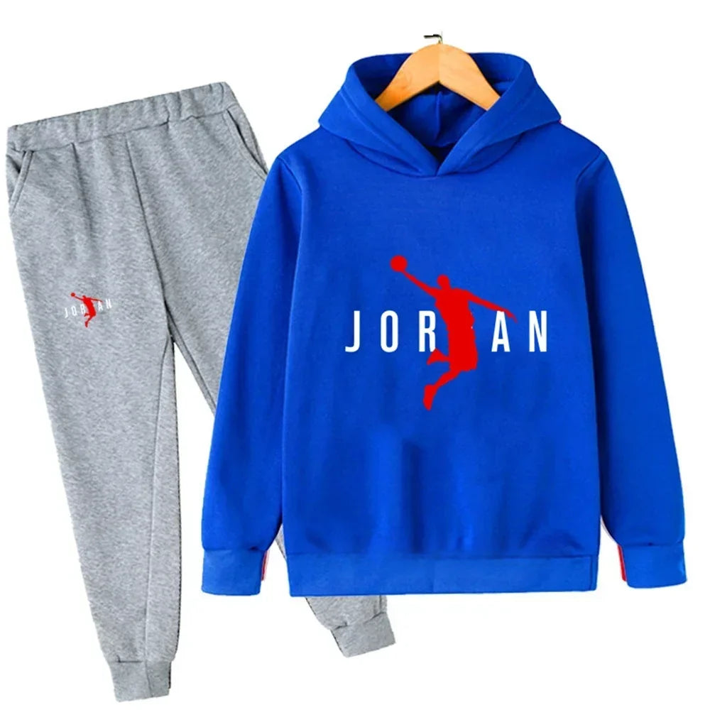 Children Tracksuit Kids Sets Baby Boys Girls Clothing Fashion Sports Suits Hoodies Sweatshirts+pants Brand Jacket Boy Clothes