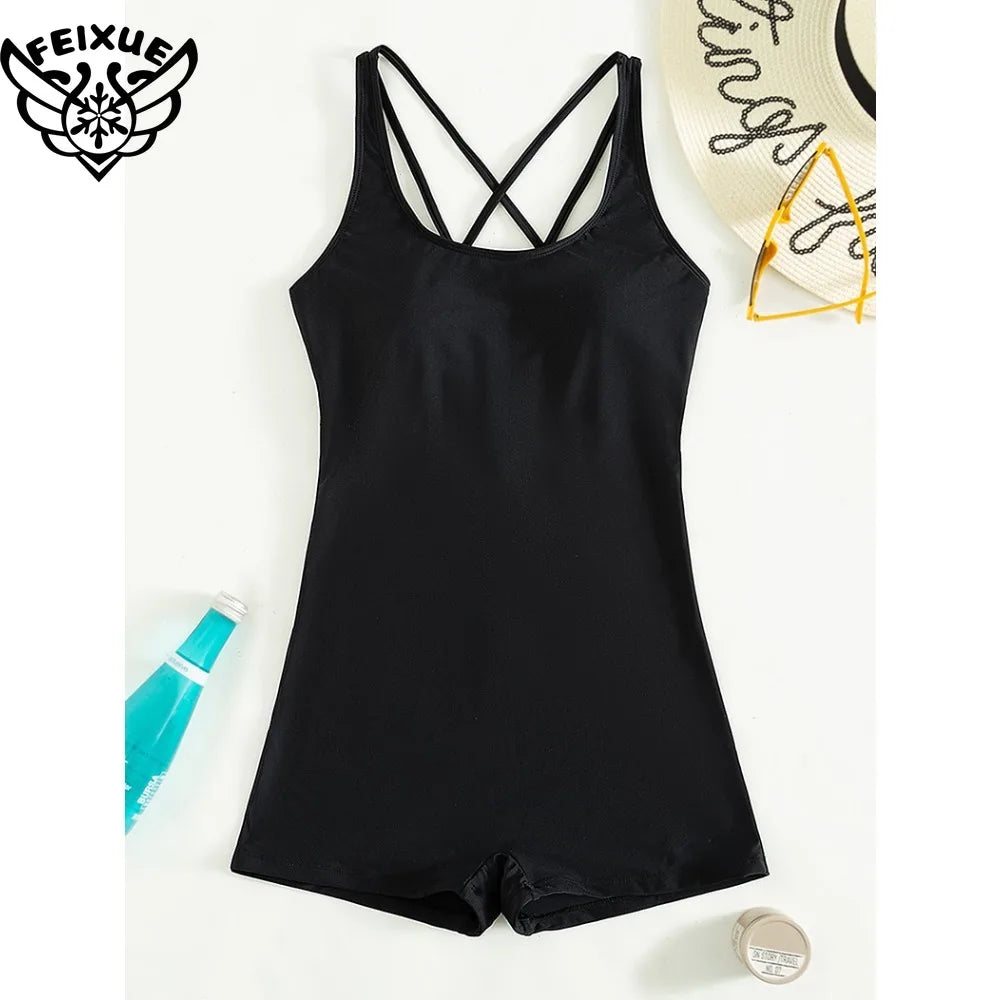 Summer Sexy 2025 Swimsuits One Piece Women's Closed Swimwear Push Up Swimming Wear Bodysuit Bathing Suits Beachwear Pool Bather