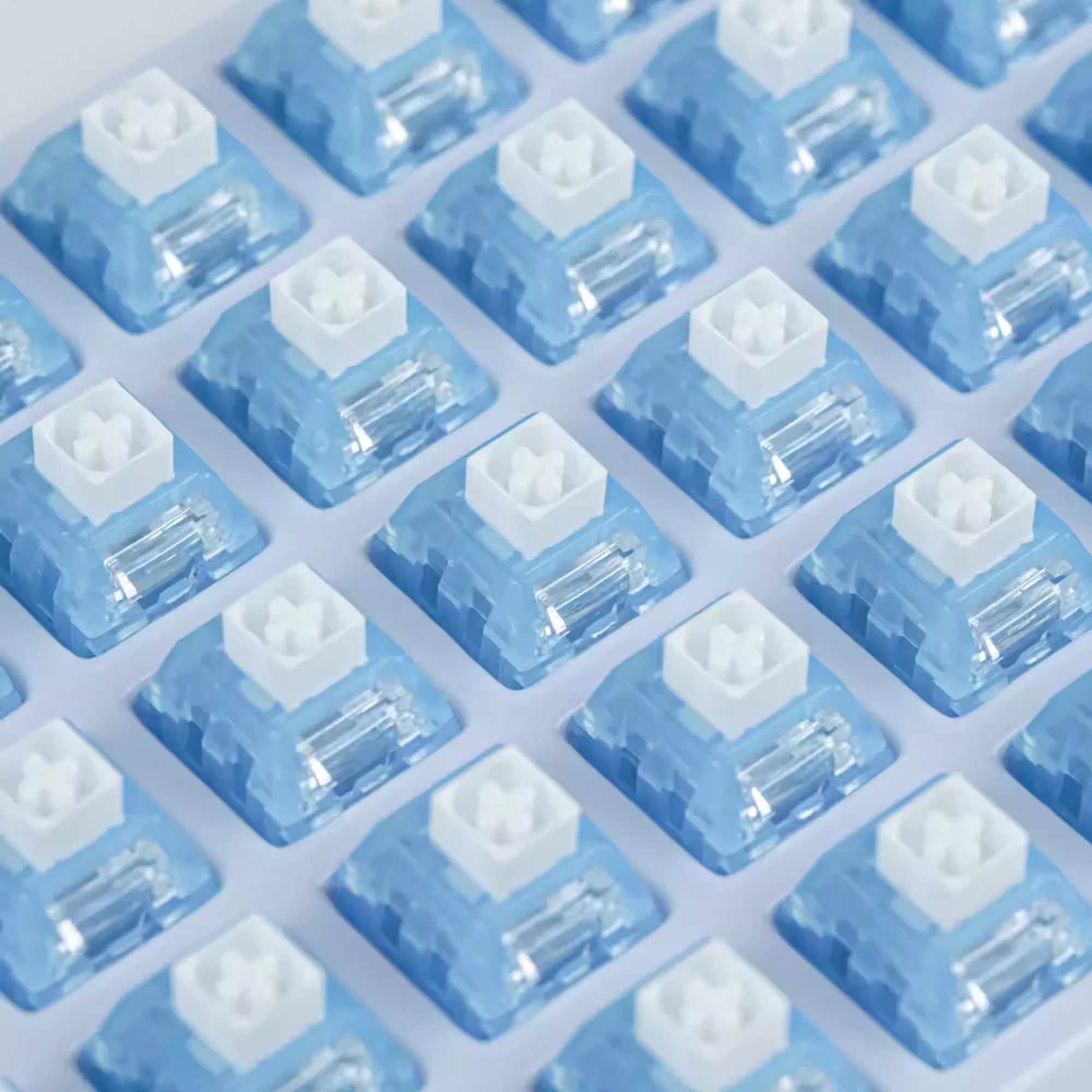 Kailh Box Arctic Fox Switch Clicky Tactile Keyboard Switches 5 Pin 56 gf Tactile Stick feel Mechanical Keyboard Gaming Sawitches