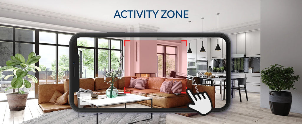 2K Security Camera Kit 1/2/4pcs YI Pro, Indoor Cameras with Smart Detection, Phone App for Baby Pet Monitoring