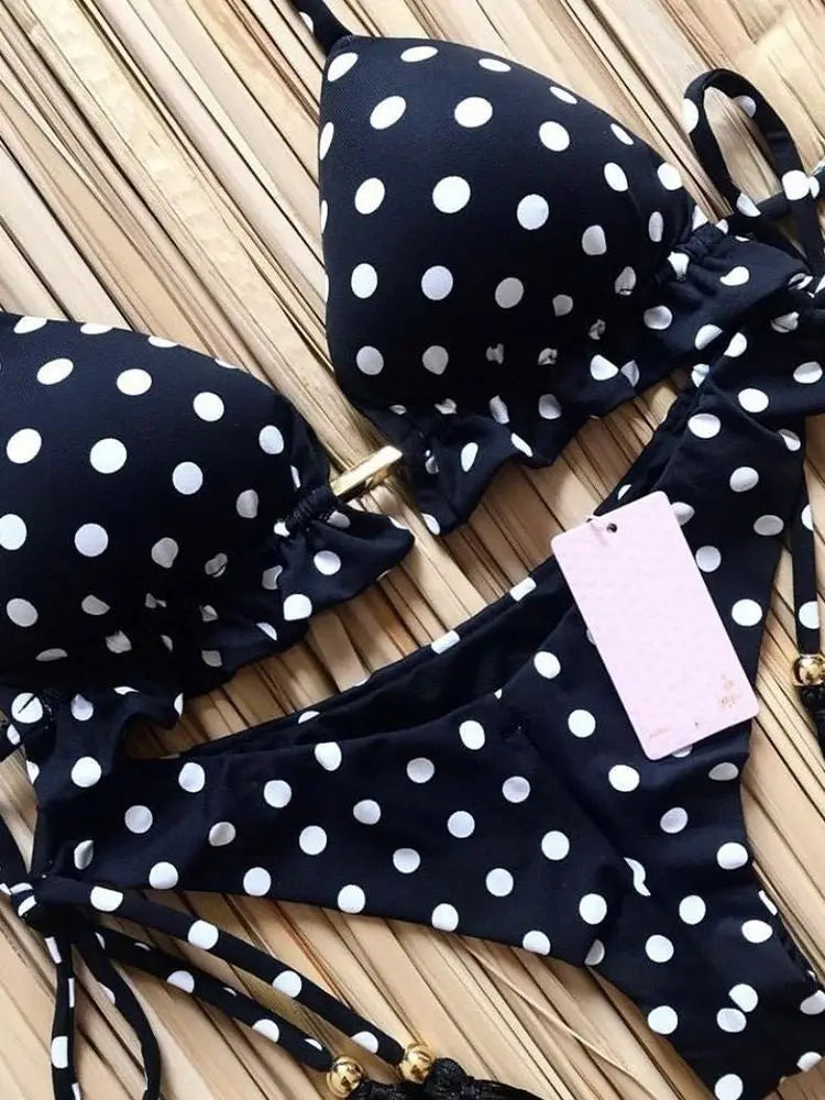 RUOTONGSEPT Bikini Women's Swimsuit 2022 New Swimwear Female Sexy Bikinis Set Push up Swimming for Bathing Suit Women Swimsuits