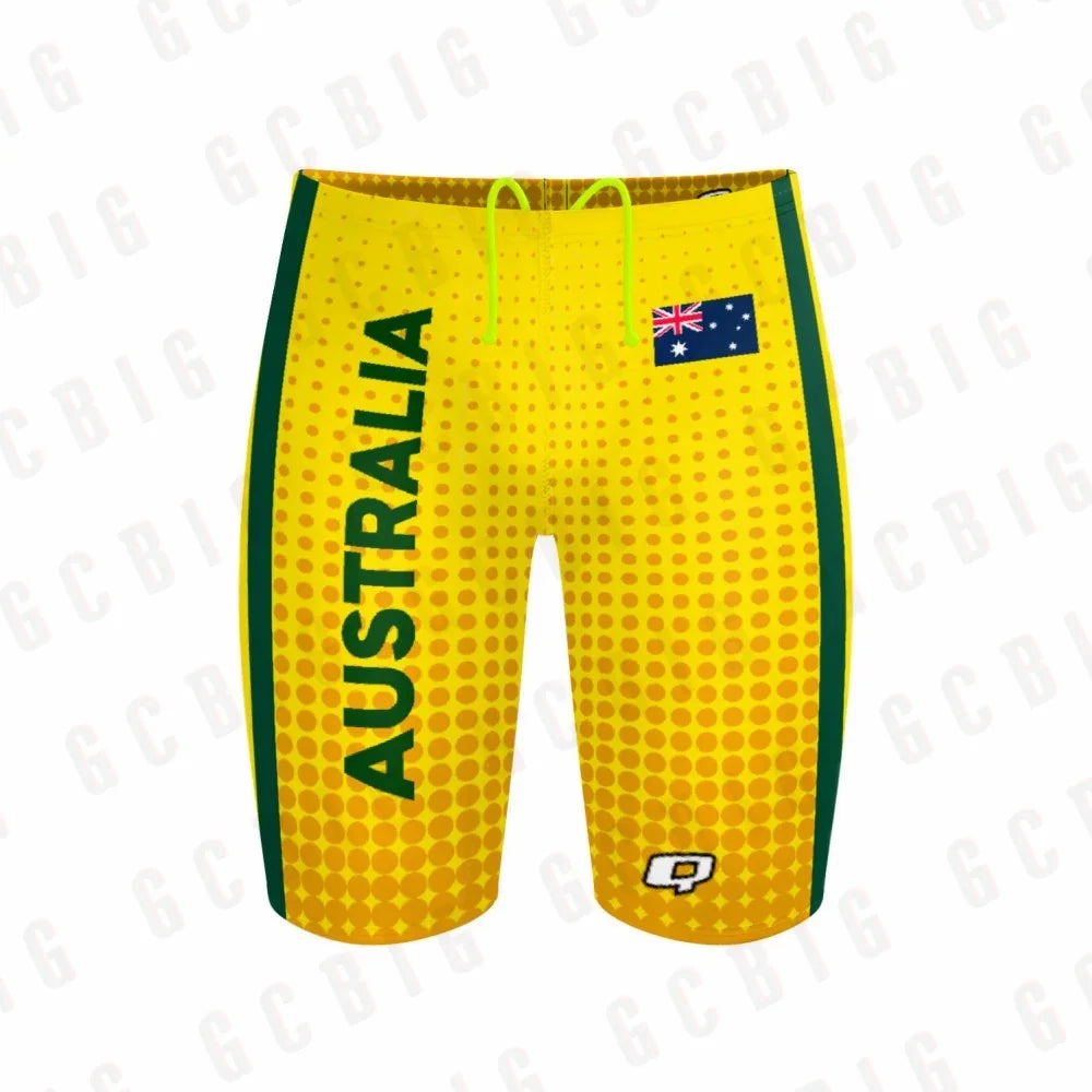 2023 New Boys Jammers Sports Surf Shorts Mens Summer Trunks Swimwear Training Swim Shorts Trunks Swimsuits Beach Swimming Pants