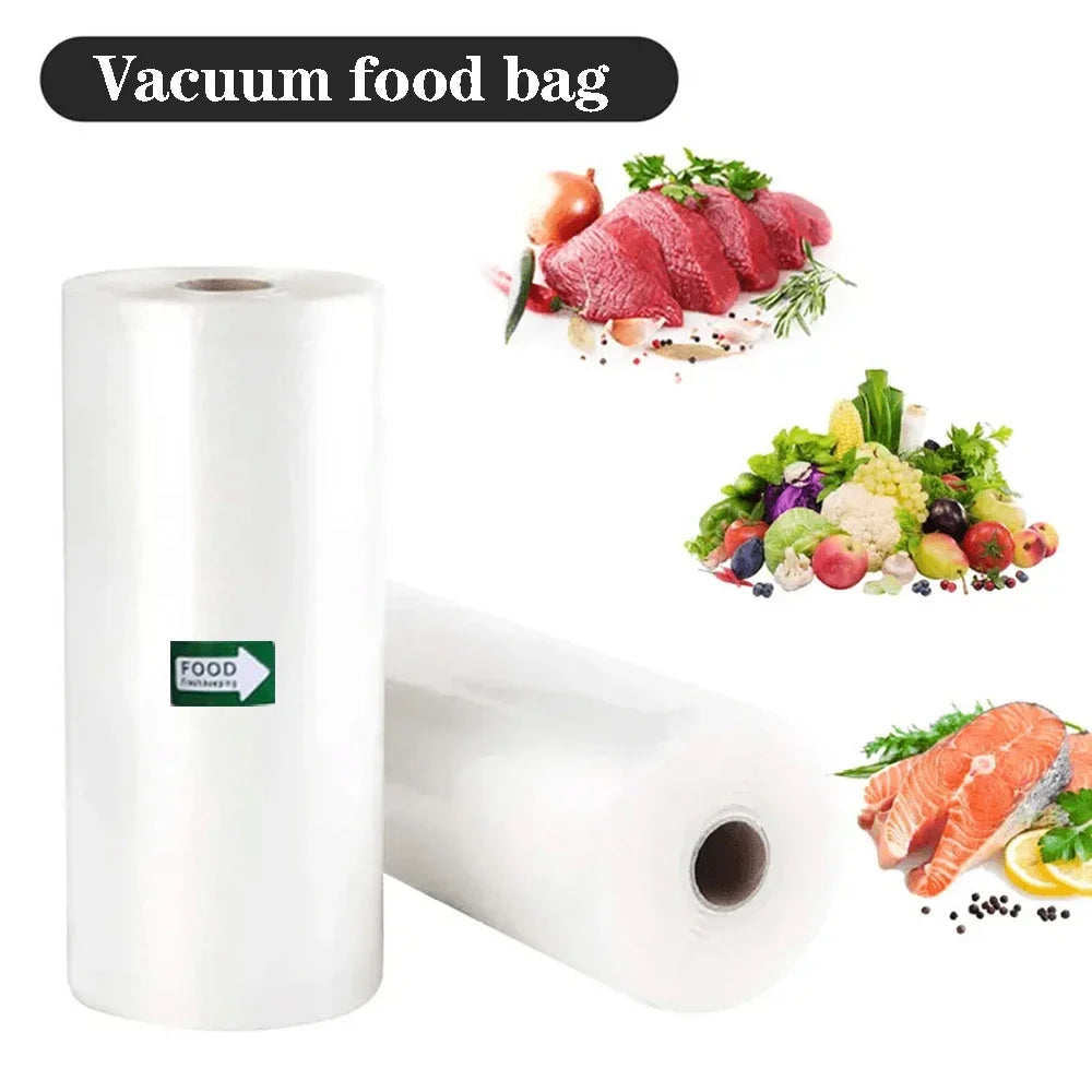 Vacuum Sealer Bags Roll Food Storage Sous Vide Kitchen Packaging 12-30cm Width 5m Length Airtight Freshness Bags