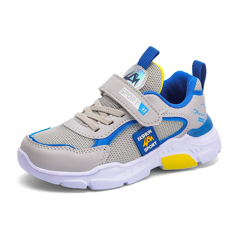 Kid Sneakers Sport Shoes for Boys Girls Fashion Children Breathable Mesh Comfort Casual Non-Slip Outdoor Running Shoes