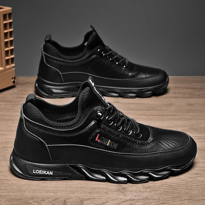 Labor Protection Men's Shoes Autumn Construction Site Work Work Anti Slip Wear-Resistant Sports Leisure Mountain Climbing