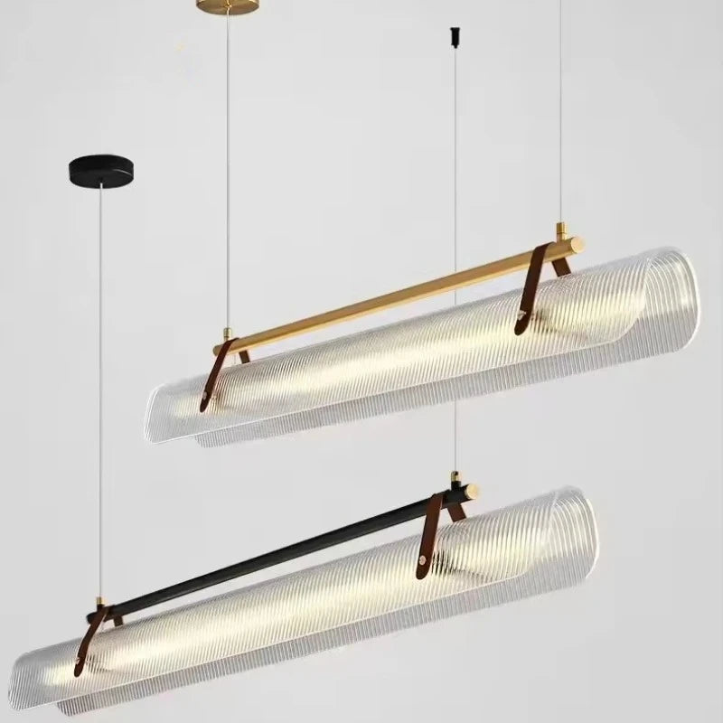 Nordic minimalist acrylic restaurant pendant light LED modern home dining table restaurant bar counter office desk lighting