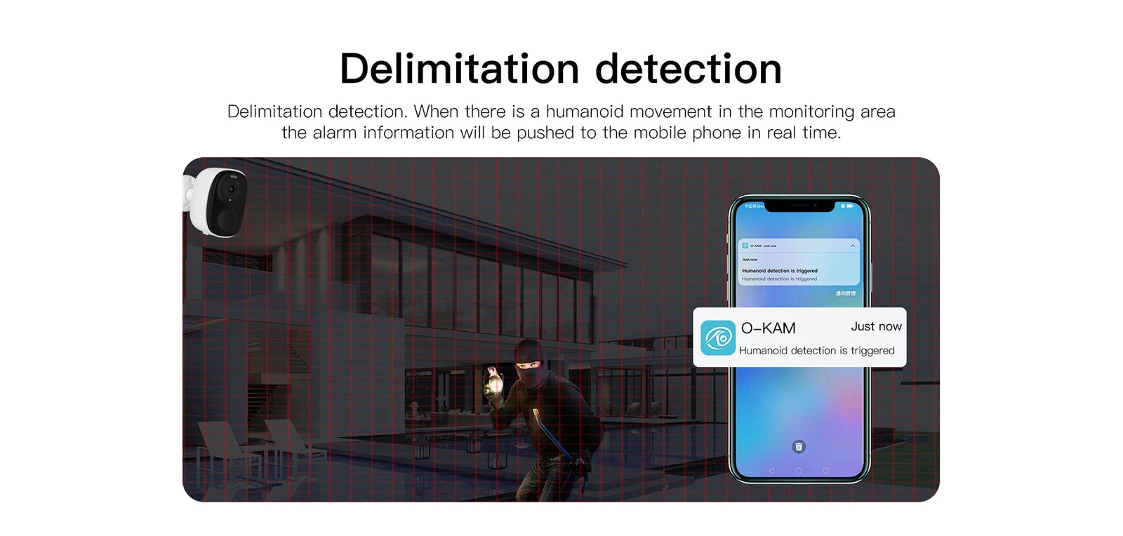 WIFI Survalance Camera 3MP Security Protection Outdoor IP Camera Smart Home Night Vision Video Recorder Battery Powered