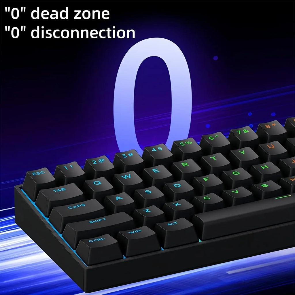MCHOSE ACE68 Magnetic Keyboard 0.125ms 128K Sampling Rate Wired Mechanical ACE60 Pro for Gaming 0.01mm RapidTrigg 8000Hz SOCD/Rs