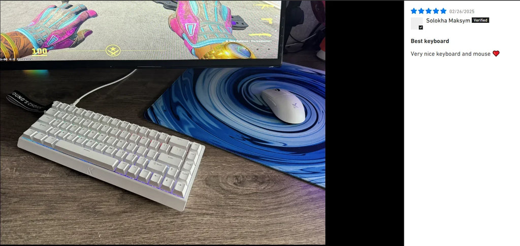 MCHOSE ACE68 Magnetic Keyboard 0.125ms 128K Sampling Rate Wired Mechanical ACE60 Pro for Gaming 0.01mm RapidTrigg 8000Hz SOCD/Rs