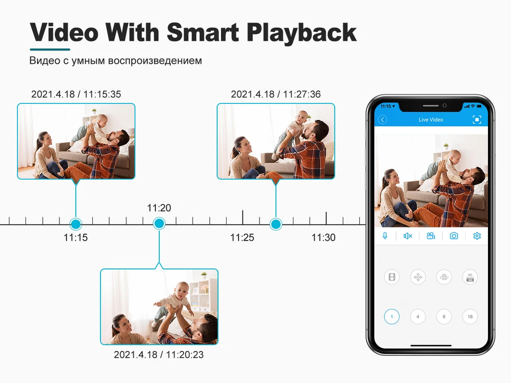 Techage HD 4MP AI POE IP Camera Two Way Audio IR Night Outdoor Waterproof CCTV Video Security Surveillance Camera For NVR Kit