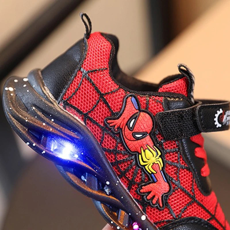 2025 Autumn New Style Children's Casual Shoes Boys Fashion Led Lighted Shoes Soft Bottom Kids Sneakers Boys Sports Footwears