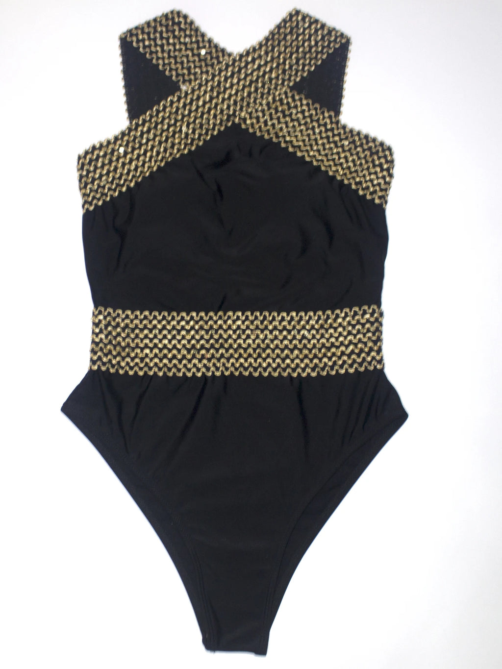 Women's Cross Strap Bandeau One-Piece Swimsuit Adjustable Tummy Control Fashionable Comfortable Swimwear for Various Body Types