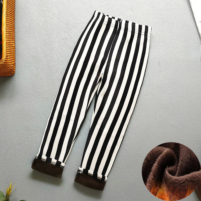 Baby Girl Clothes Kid Legging Girl Winter Autumn Thick Warm Cartoon Leggings Pants Boys Girls Leggings Plus Velvet Trousers