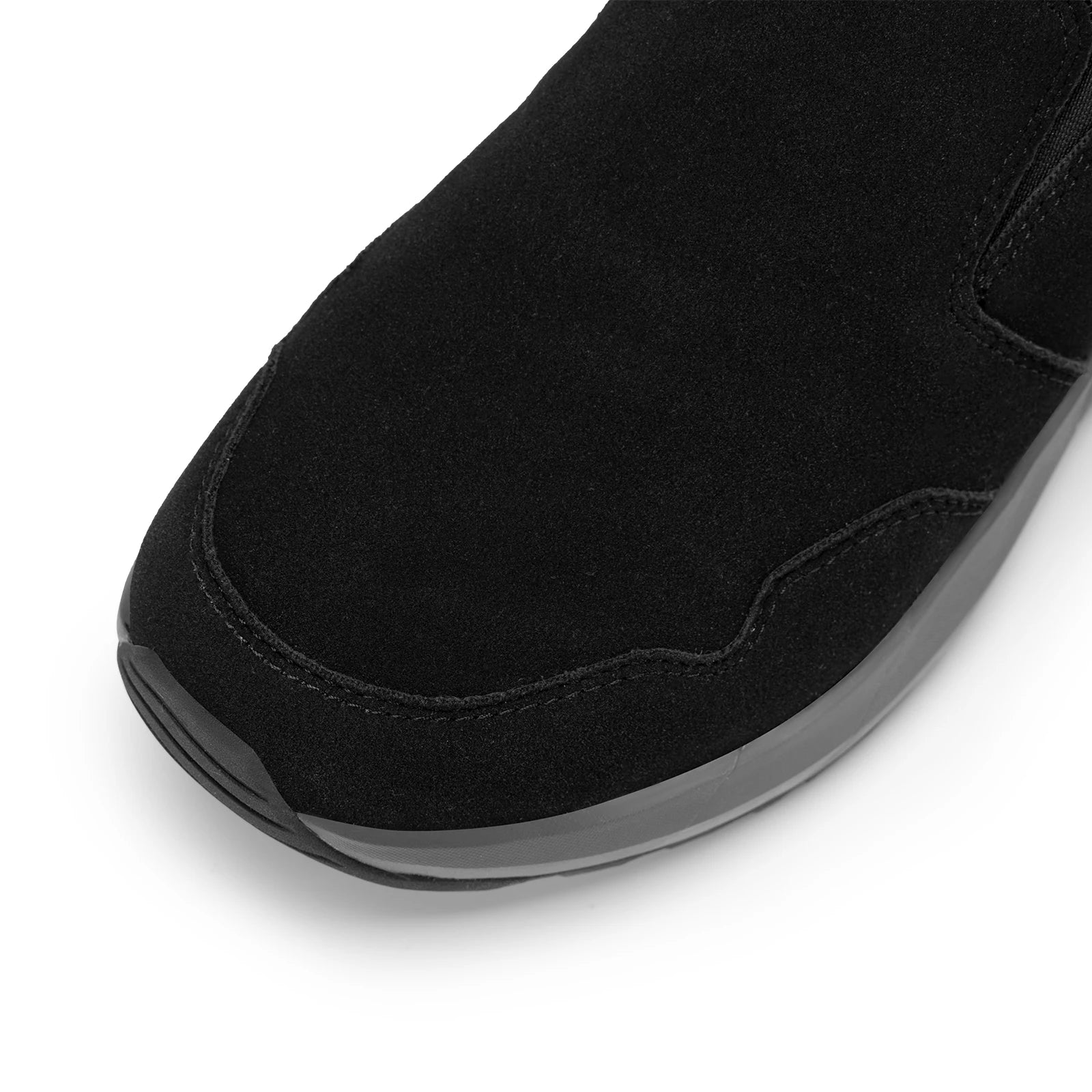 FitVille Men's Shoes Wide Hiking Comfortable  Slip on Loafers Go Walking and Trekking Trails  Sneakers with Arch Support