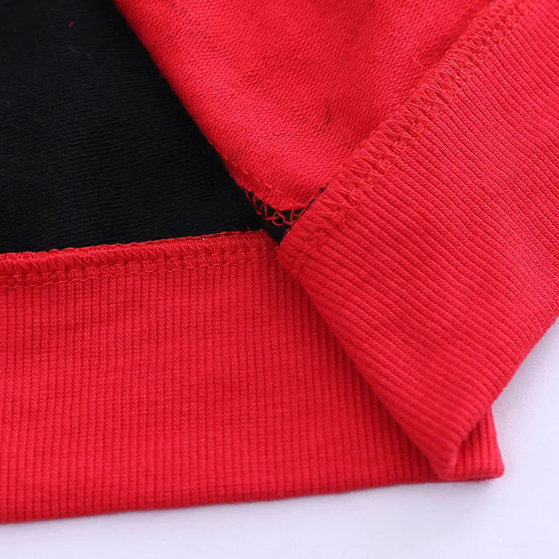 3pcs Cartoon Print Spiderman Cosplay Costume Autumn Kids Boys Sleeveless Hooded Vest +T Shirt+Pant Tracksuit Children Outfits