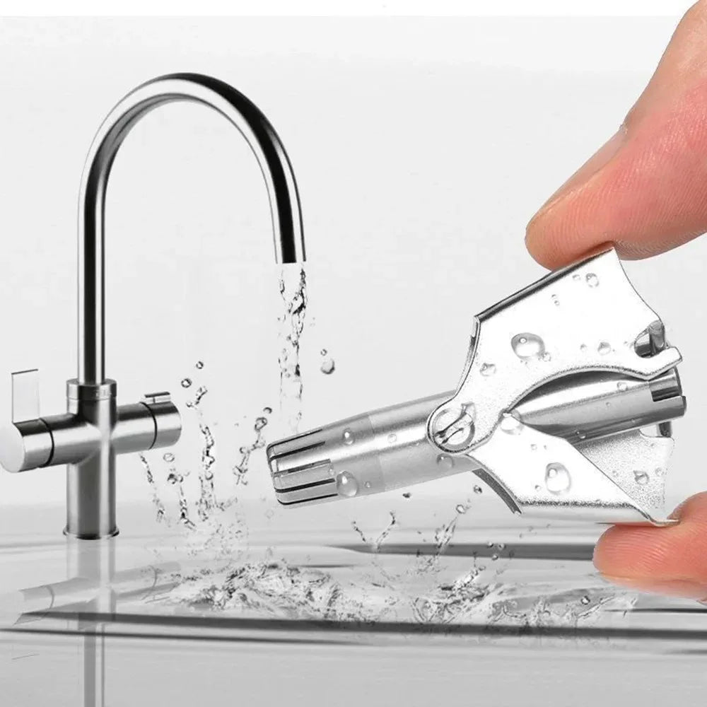 1pc Portable Washable Ear Hair Trimmer Cleaning Without Rusting Painless Nose Hair Trimming Small Men's Portable Razor Low Noise