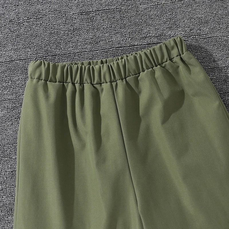 2024 New Spring Autumn Girls Matching Clothes 8-12 Years Solid Color Vacation Party Daily Casual Clothing Korean Style Outfits