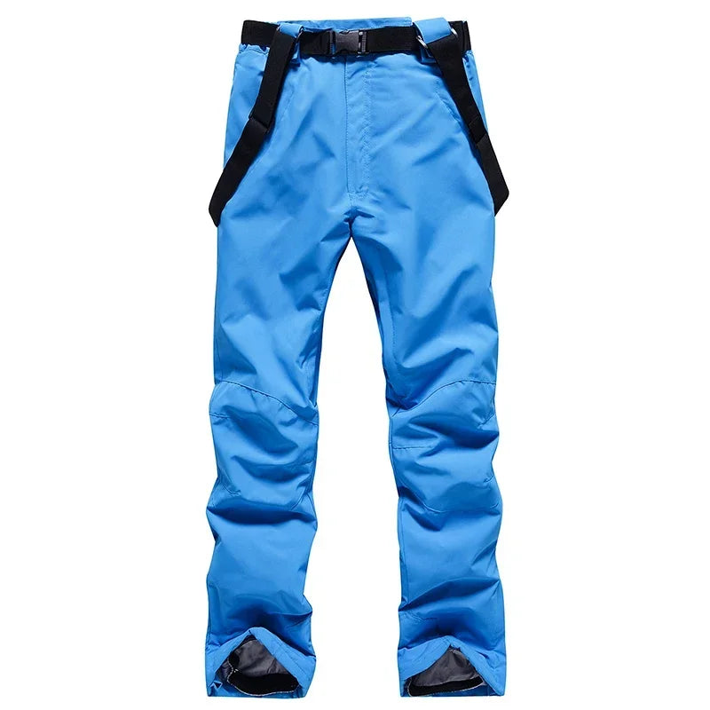 New Winter Ski Pants Men Outdoor Mountain Windproof Waterproof Ski Snowboard Pants Warm Snow Male Trousers Brand