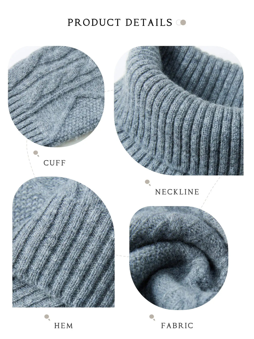 Cashmere Sweater Women Knitted Sweaters 100% Merino Wool Turtleneck Long-Sleeve Knit Pullover 2022 Winter Autumn Jumper Clothing