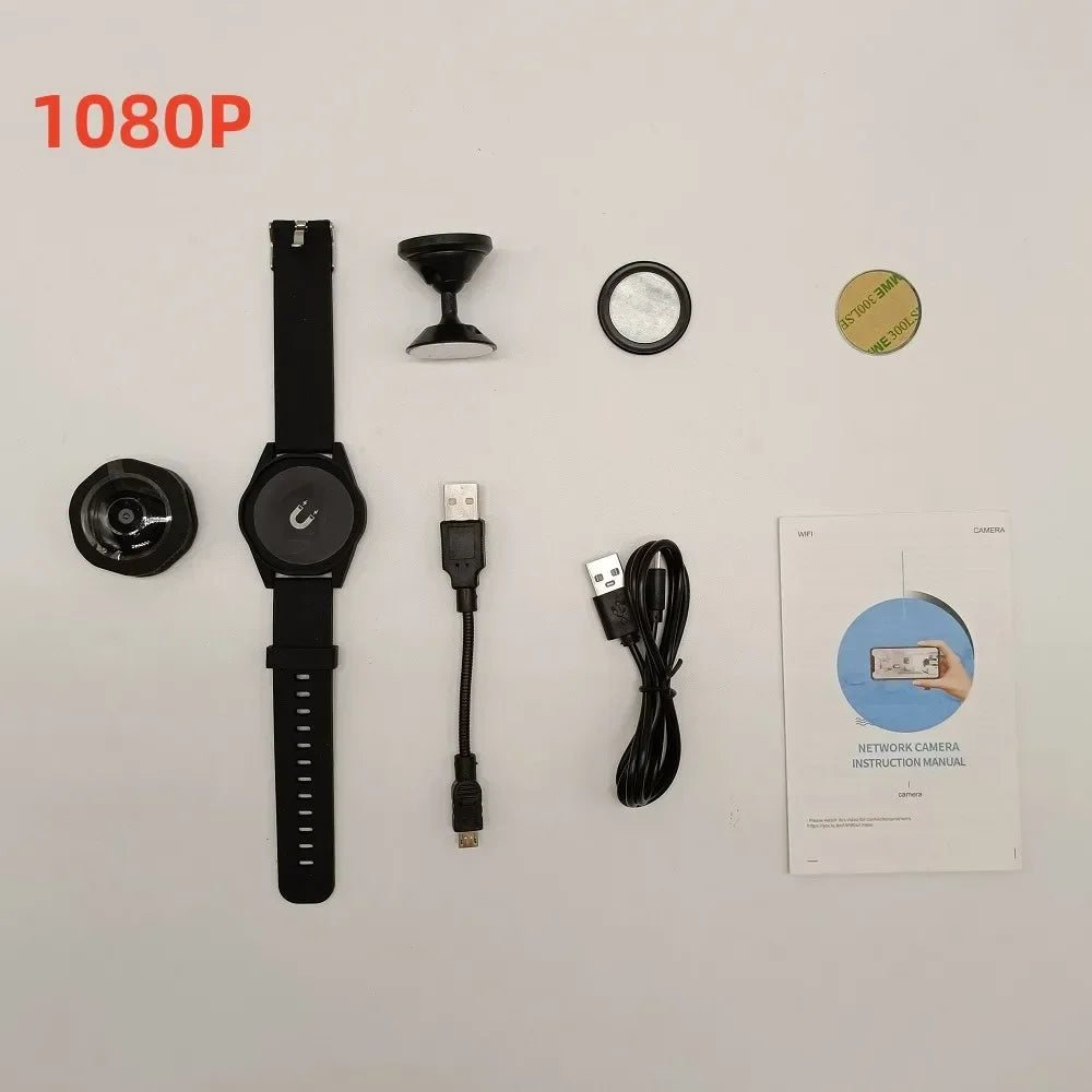 4K HD Smallest Mini Camera Espia Wifi Security Smart Home Surveillance Small Wifi Cam LR Night Vision Motion Detection Body Cam