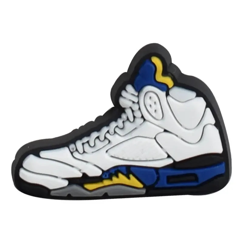 New Sneakers Collection Shoe Charms Accessories Sets for Kids Men Woman Hole Shoes Charm Cartoon Sandals Decorations Bulk 12PCS