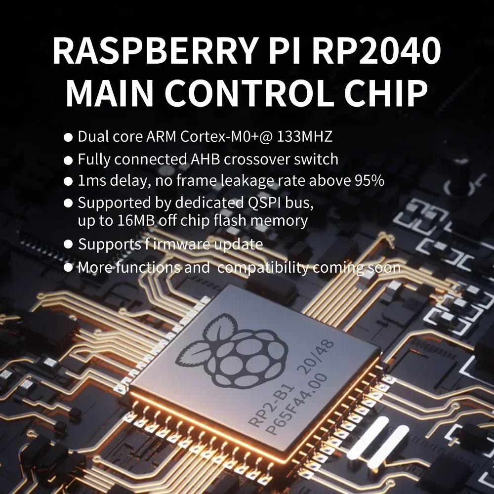 RGB Arcade Hitbox Keyboard Arcade Fightstick Controller For PS4/PS5/Switch Arcade Hitbox For XBox/Switch/Steam Arcade Fighting