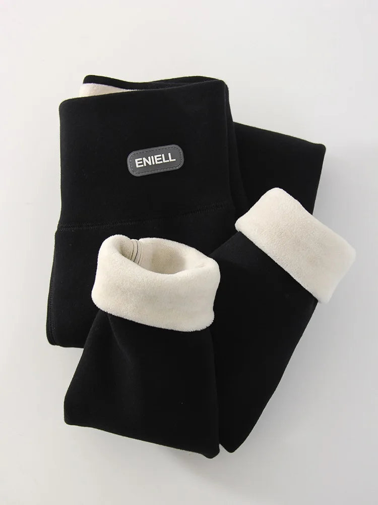 Winter Warm Leggings Women Black High Waist Skinny Warm Formal Pants Stretch Thick Fleece Women's Leggings Winter Outwear 2025