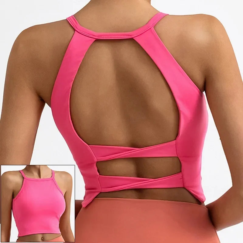 Cloud Hide Black Sports Bra Women Fitness HOT Girl Underwear Push Up Yoga Crop Top Bras Solid Athletic Vest Gym Shirt Sportswear