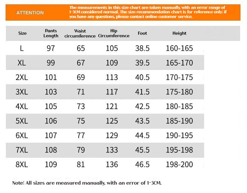 Men's Flece Lined Pants Thermal Winter Trousers Thickened Sherpa Fleece Joggers Sweatpants for Men Large Size Men's Clothing 8XL