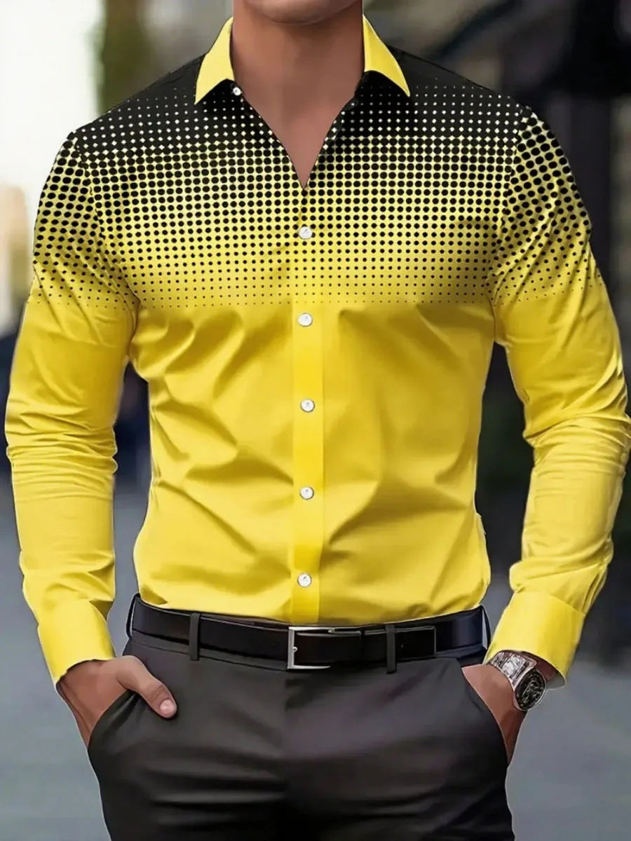 Men's new style shirts, men's business shirts, office shirts, comfortable and soft, designed by experts, quick delivery
