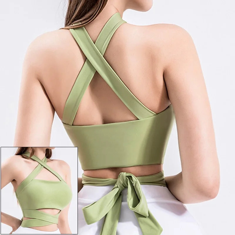 Cloud Hide Black Sports Bra Women Fitness HOT Girl Underwear Push Up Yoga Crop Top Bras Solid Athletic Vest Gym Shirt Sportswear