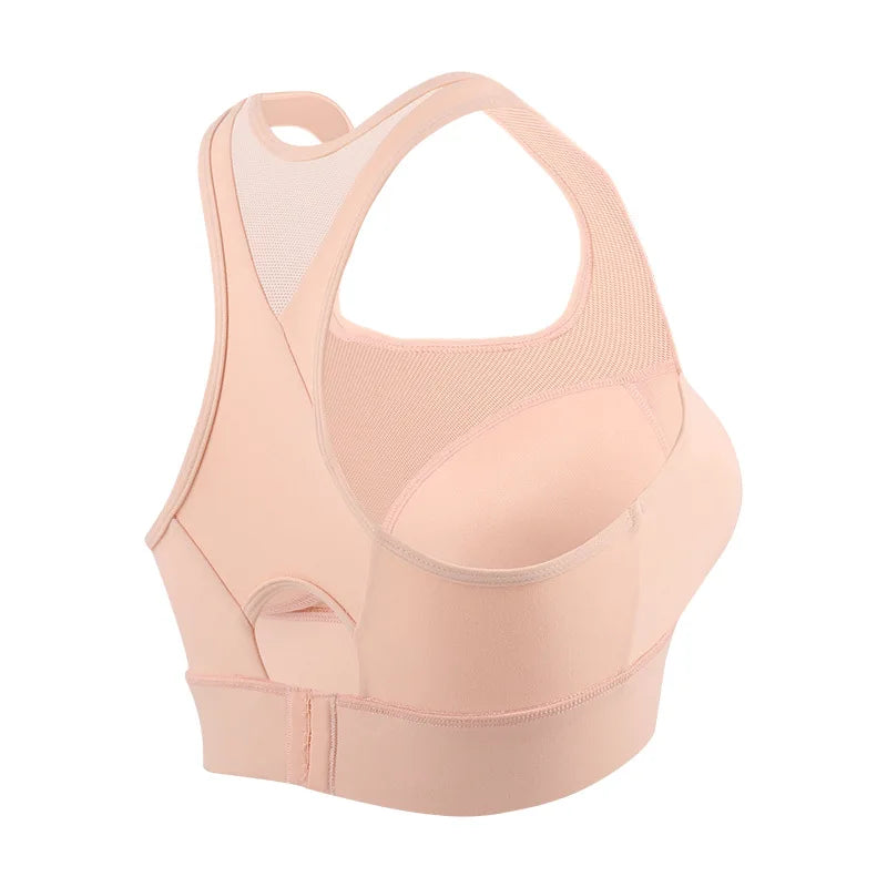 Xlwsbcr New Gym Bra High Impact Sports Bras Workout Tops For Women Full Support Push Up Adjustable Training Yoga Bra Fitness