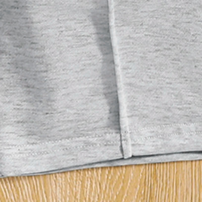 Spring Autumn Kids High Quality Clothes Sets For Girls Solid Color Cropped Top And trousers Brief Causal Style Loose Comfortable