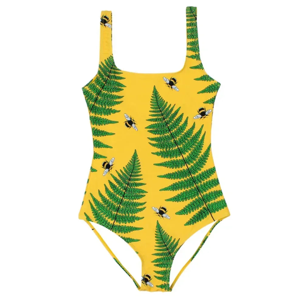 Batoko Swimwear Women Simple Print Support Swimsuit Comfortable And Durable Swimwear For Ocean Winter Summer Swimming 2025 swim
