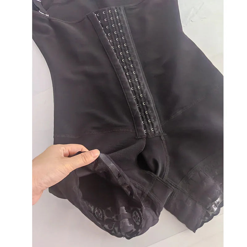 AfruliA High Compression Shapewear Tummy Control Full Body Shapers Waist Trainer Bodysuits Butt Lifter Fajas Colombianas Girdles